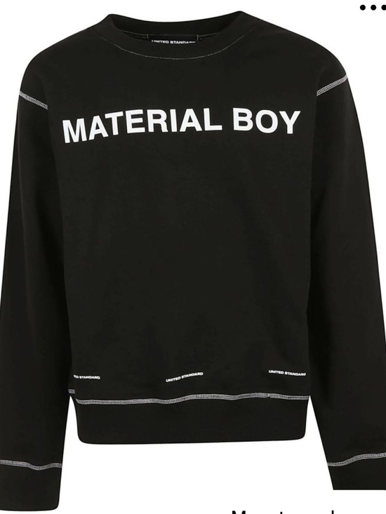 United Standard Other - United Standard Material Boy Black Crewneck Sweatshirt Size XL P2P 26